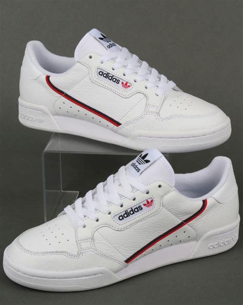 adidas originals continental 80 trainers white